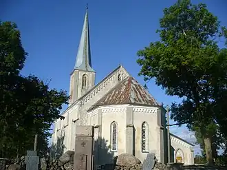 De kerk van Nissi in Riisipere