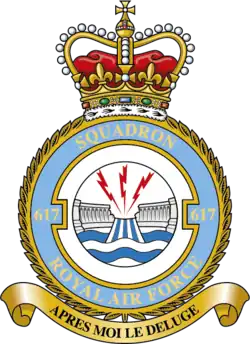 Embleem 617e Squadron RAF