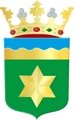 Het gemeentewapen van Noardeast-Fryslân