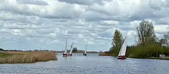 De zuidzijde van de Noorder Ee