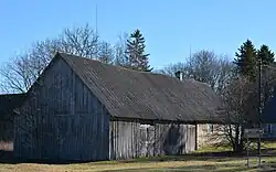 Schuur bij de pastorie