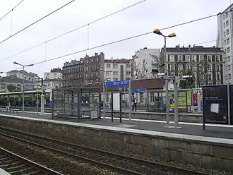 Overzicht van het station.