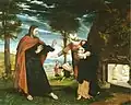 Noli me tangere door Hans Holbein de Jonge, 1524.