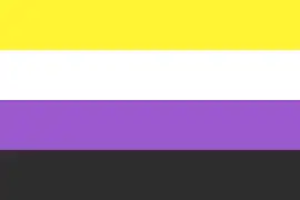 Non-binaire vlag (sinds&nbsp;2014)