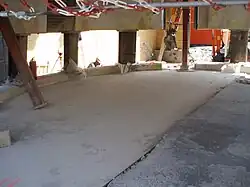 Situatie binnenzijde na overname op stoelen.