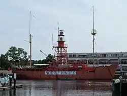 De Noord-Hinder in het Maritiem Kwartier in Hellevoetsluis