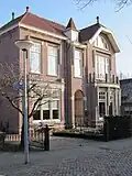 Villa in Overgangsarchitectuur stijl met jugendstil-elementen