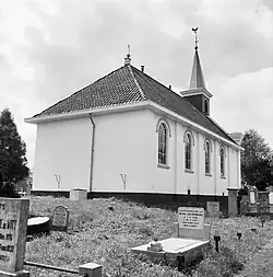 Noord-oostzijde van de kerk
