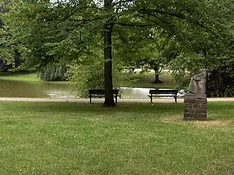 Het Noorderplantsoen bij de grote vijver (2006)