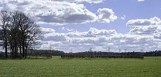Nieuwe uitbreiding gezien vanaf de Pollseweg