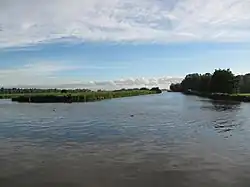 Noordvliet op de plek waar deze aansluit op de Vlaardingervaart