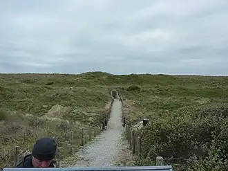 Ingang van het gangenstelsel