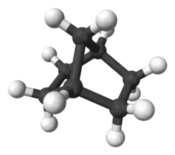 Molecuulmodel van norbornaan