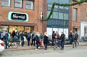 De winkel aan de Saltgade in Ribe