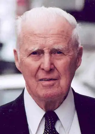 Norman Borlaug in 2004