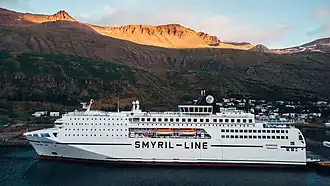 de Norröna, kort na de renovatie in 2021