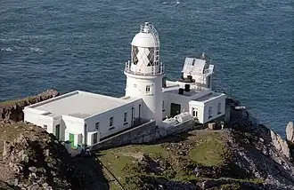 De vuurtoren van Noord-Lundy