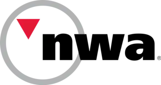 Het logo van Northwest Airlines