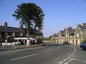 De White Horse-pub in Norton