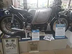 Norton Manx Model F prototype uit 1956