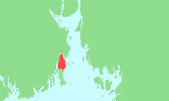 Kaart van Nøtterøy