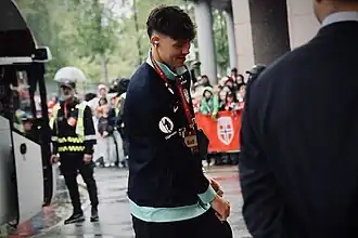 Strand Larsen in 2025 met Noorwegen