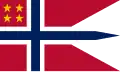 Vlag van de rang van generaal.