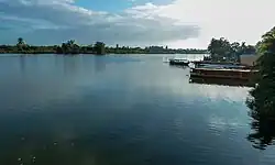 Schepen in het haventje van Nosy Varika