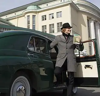 Ilmar Taska met zijn roman Pobeda 1946