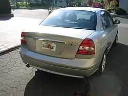 J150 sedan, achteraanzicht