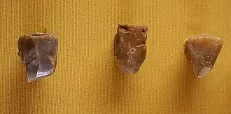 vuursteenkernen uit Beaugency