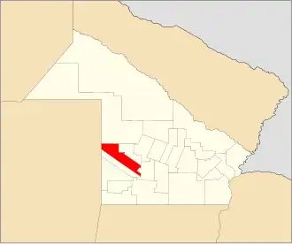 Kaart van departement