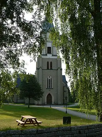 De nieuwe kerk in Hidinge