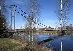 Brug over de Glomma in Elverum