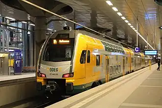 ODEG treinstel te Berlin Hbf