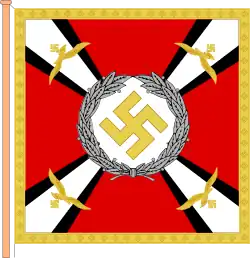 Vlag van de opperbevelhebber van de Luftwaffe, 1938-1940