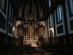 Het interieur van Onze-Lieve-Vrouw van Leliëndaal te Mechelen