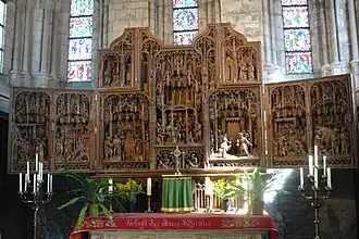 Het Mariaretabel van Onze-Lieve-Vrouw-Lombeek