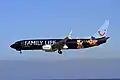 [14] Een Boeing 737-800 van TUI fly (België) in een TUI Family Life-jasje (OO-JAF "SMILE")