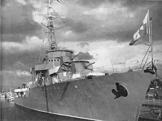 ORP Burza als museumschip