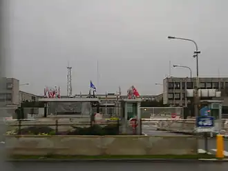 Voormalig NAVO-hoofdkwartier en huidig Justitia-gerechtsgebouw