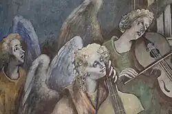 Musicerende engelen (detail), 1939