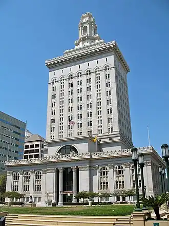 Het stadhuis van Oakland