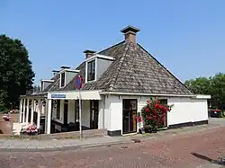 Café in het dorp