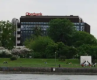Hoofdkantoor van Oberbank in Linz.