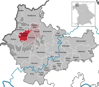 Kaart van Oberleichtersbach