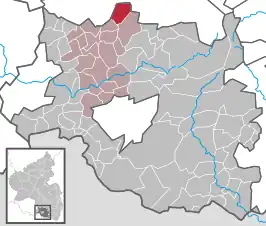 Kaart van Obernheim-Kirchenarnbach