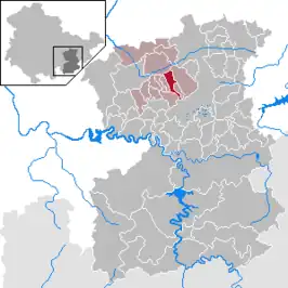 Kaart van Oberoppurg