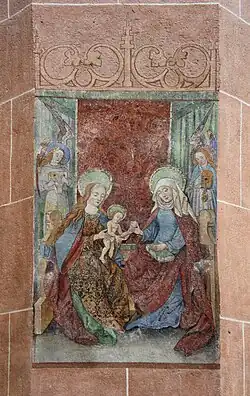 fresco St. Anna selbdritt