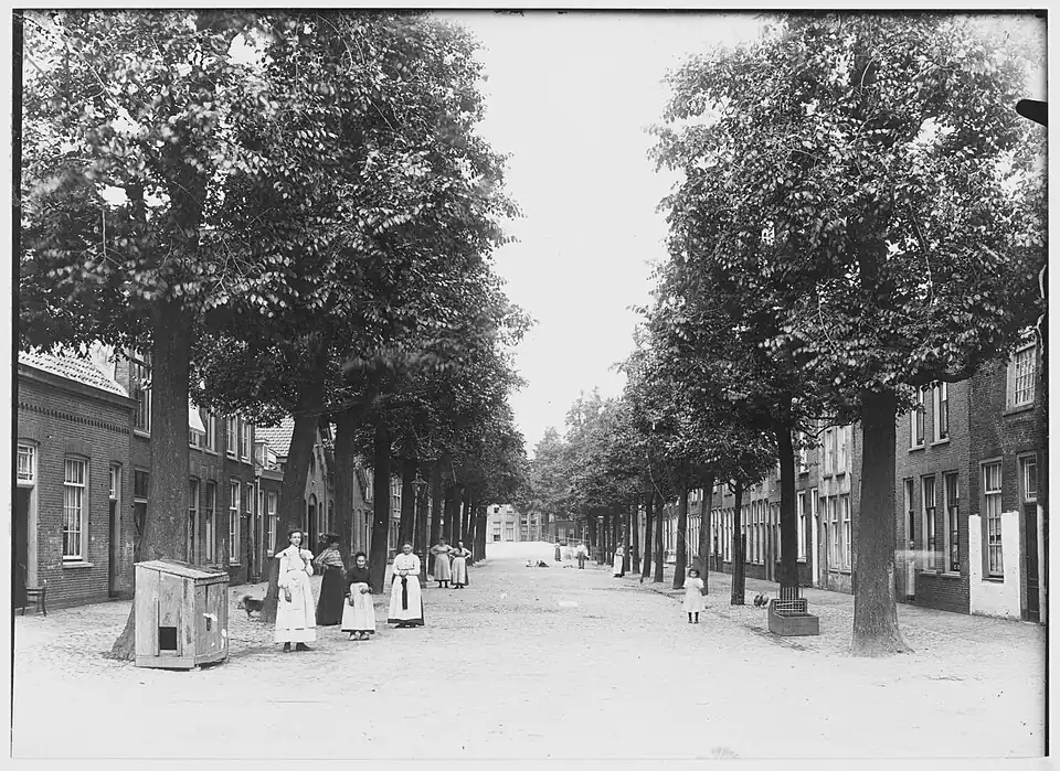 De Geregracht rond 1900
